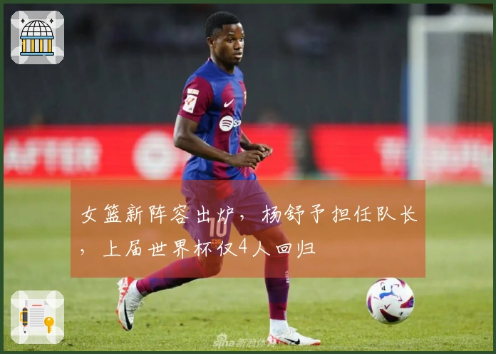 女篮新阵容出炉，杨舒予担任队长，上届世界杯仅4人回归